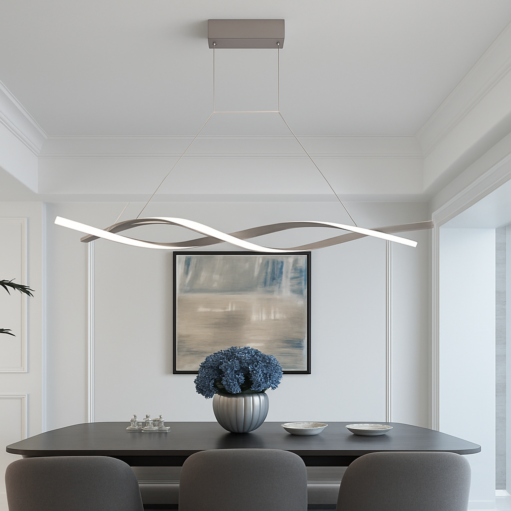 Lustre Design Callan : Vague Lumineuse LED Dimmable