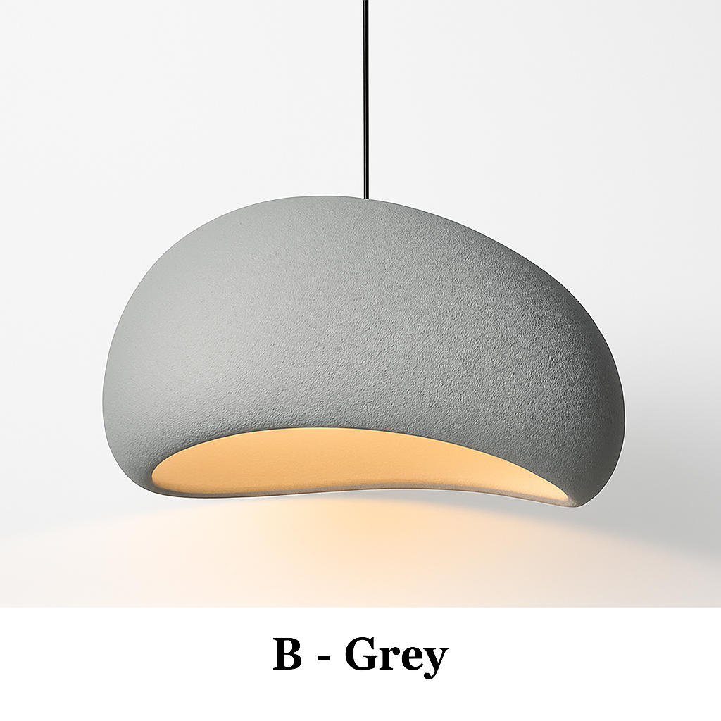 Lustre LED Wabi Sabi Moderne Nordique
