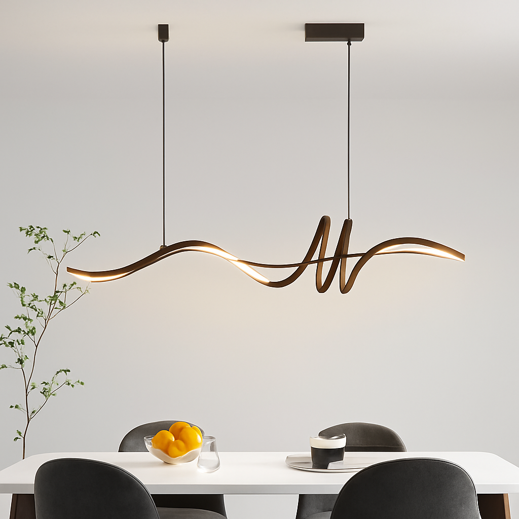 Lustre LED Moderne Striptips Dimmable