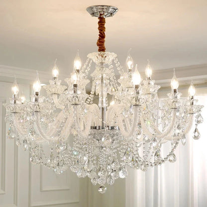 Lustre Cristal Moderne Dimmable