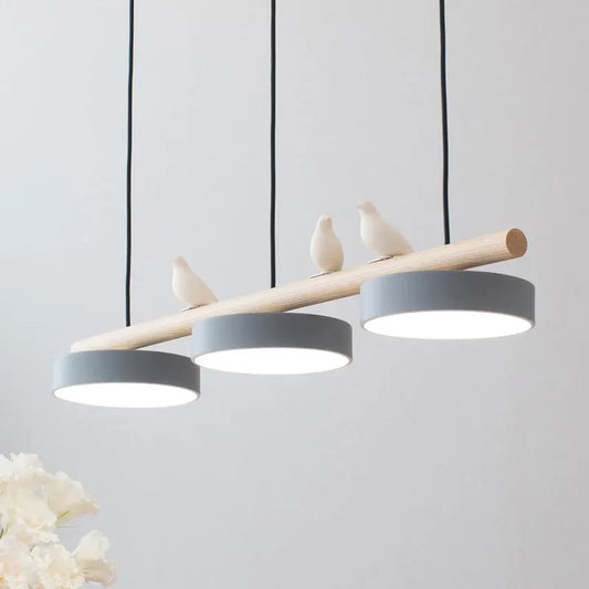 Lustre LED Scandinave Design OISEAU