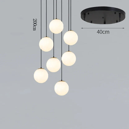 Lustre Suspendu Scandinave LED Design