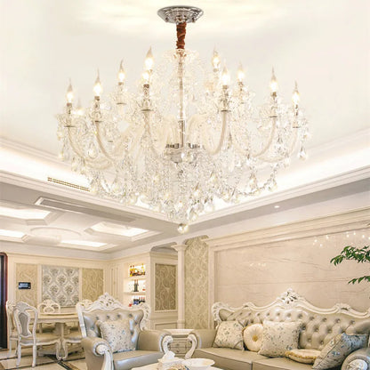 Lustre Cristal Moderne Dimmable