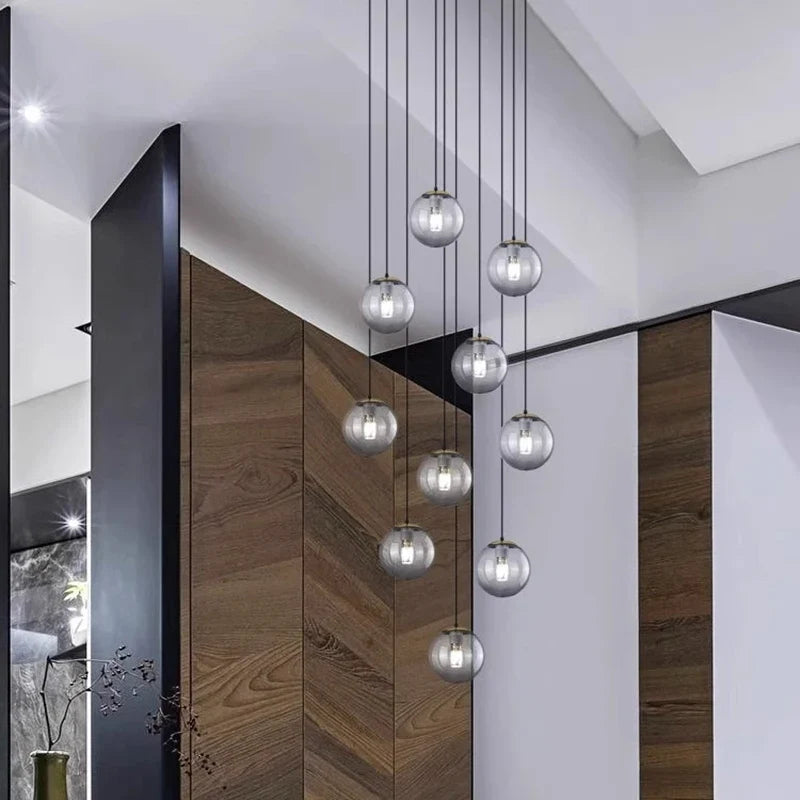 Lustre Suspendu Scandinave LED Design