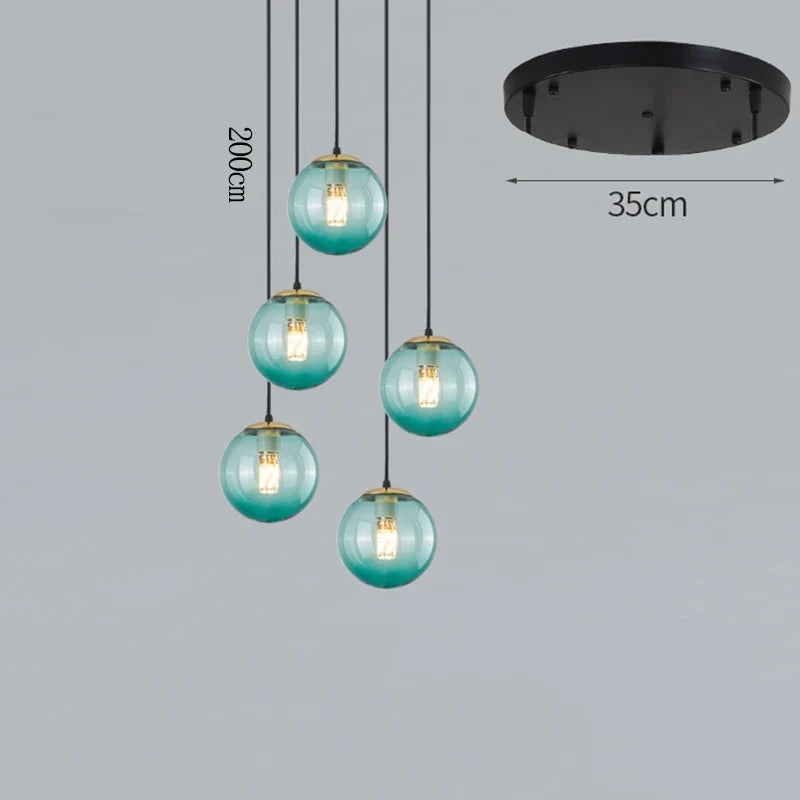 Lustre Suspendu Scandinave LED Design