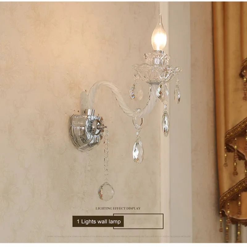 Lustre Cristal Moderne Dimmable