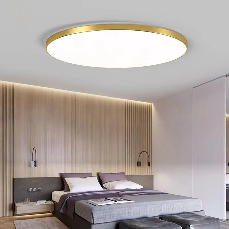Plafonnier LED Moderne Ultra-Fin