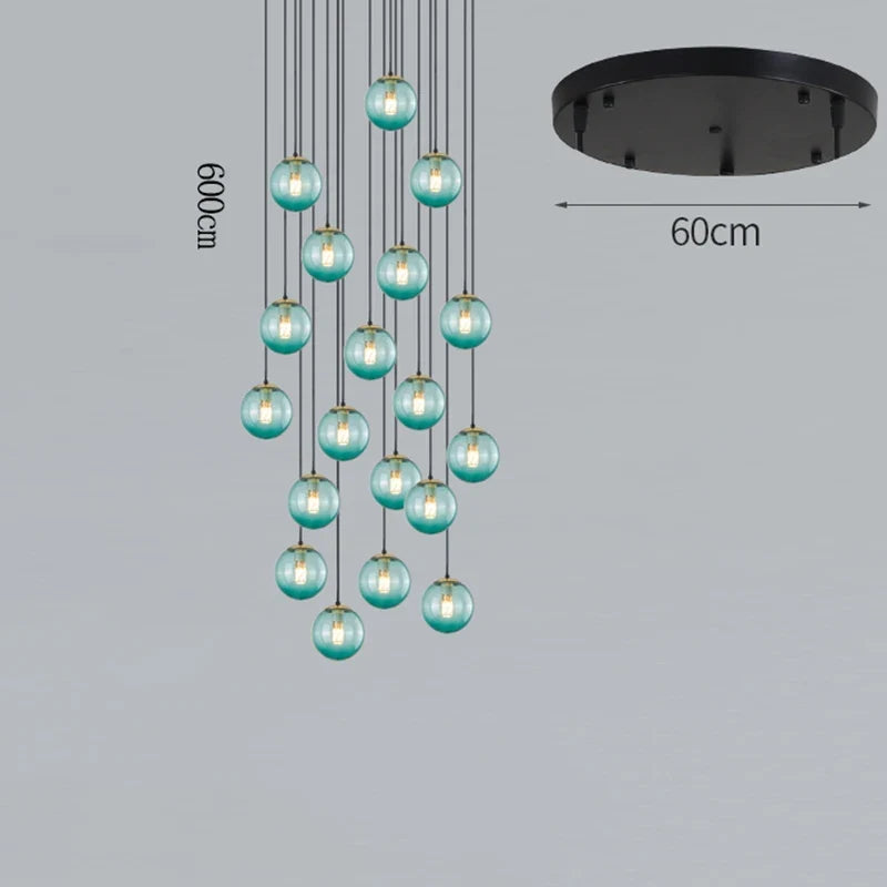 Lustre Suspendu Scandinave LED Design