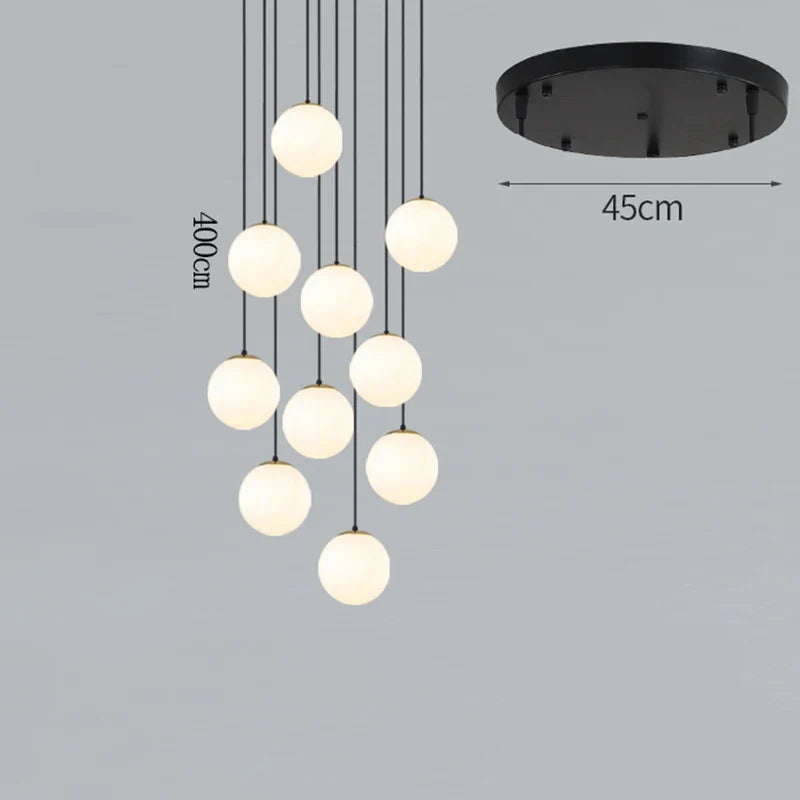 Lustre Suspendu Scandinave LED Design