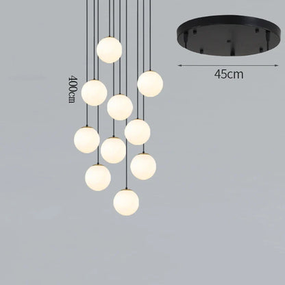 Lustre Suspendu Scandinave LED Design