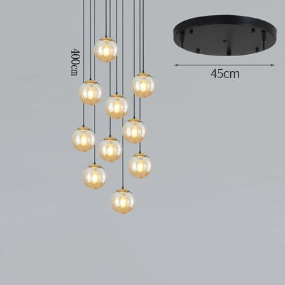 Lustre Suspendu Scandinave LED Design