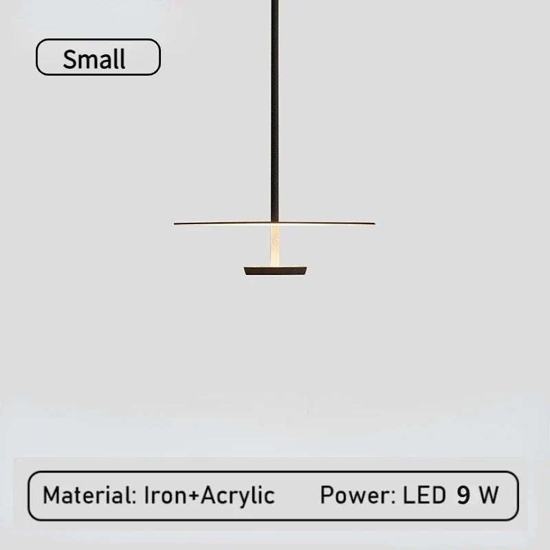 Lustre LED Anneau Moderne Minimaliste