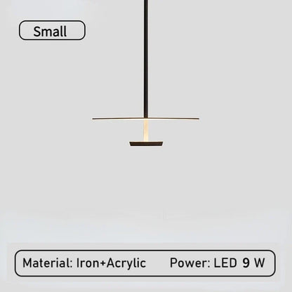 Lustre LED Anneau Moderne Minimaliste