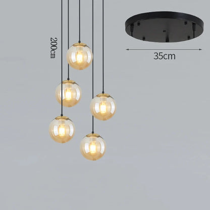 Lustre Suspendu Scandinave LED Design