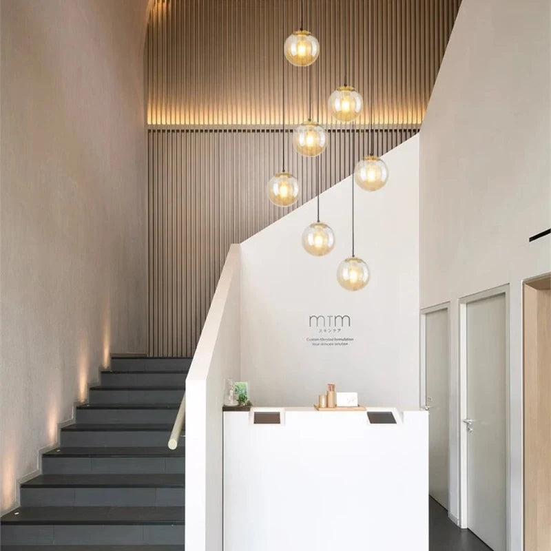 Lustre Suspendu Scandinave LED Design