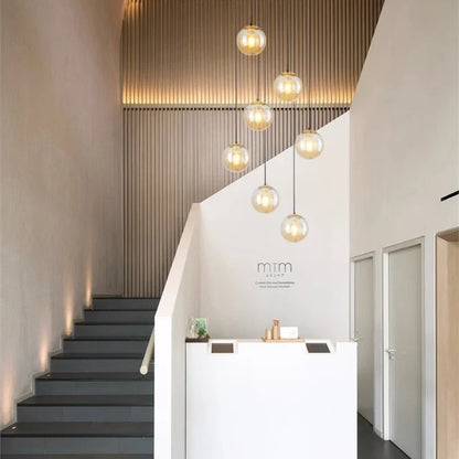 Lustre Suspendu Scandinave LED Design