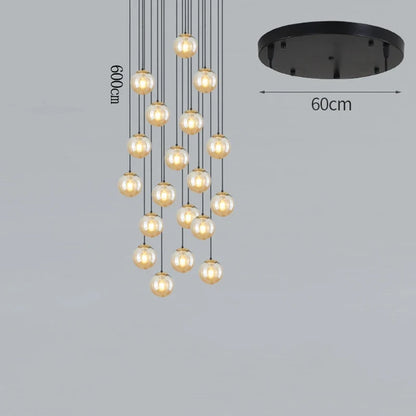 Lustre Suspendu Scandinave LED Design