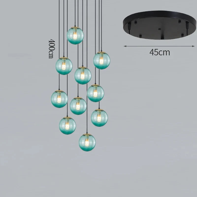 Lustre Suspendu Scandinave LED Design
