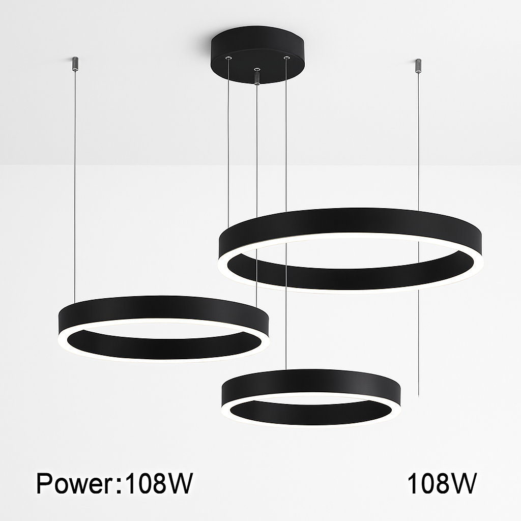 Suspension LED Anneau Design Scandinave Dimmable