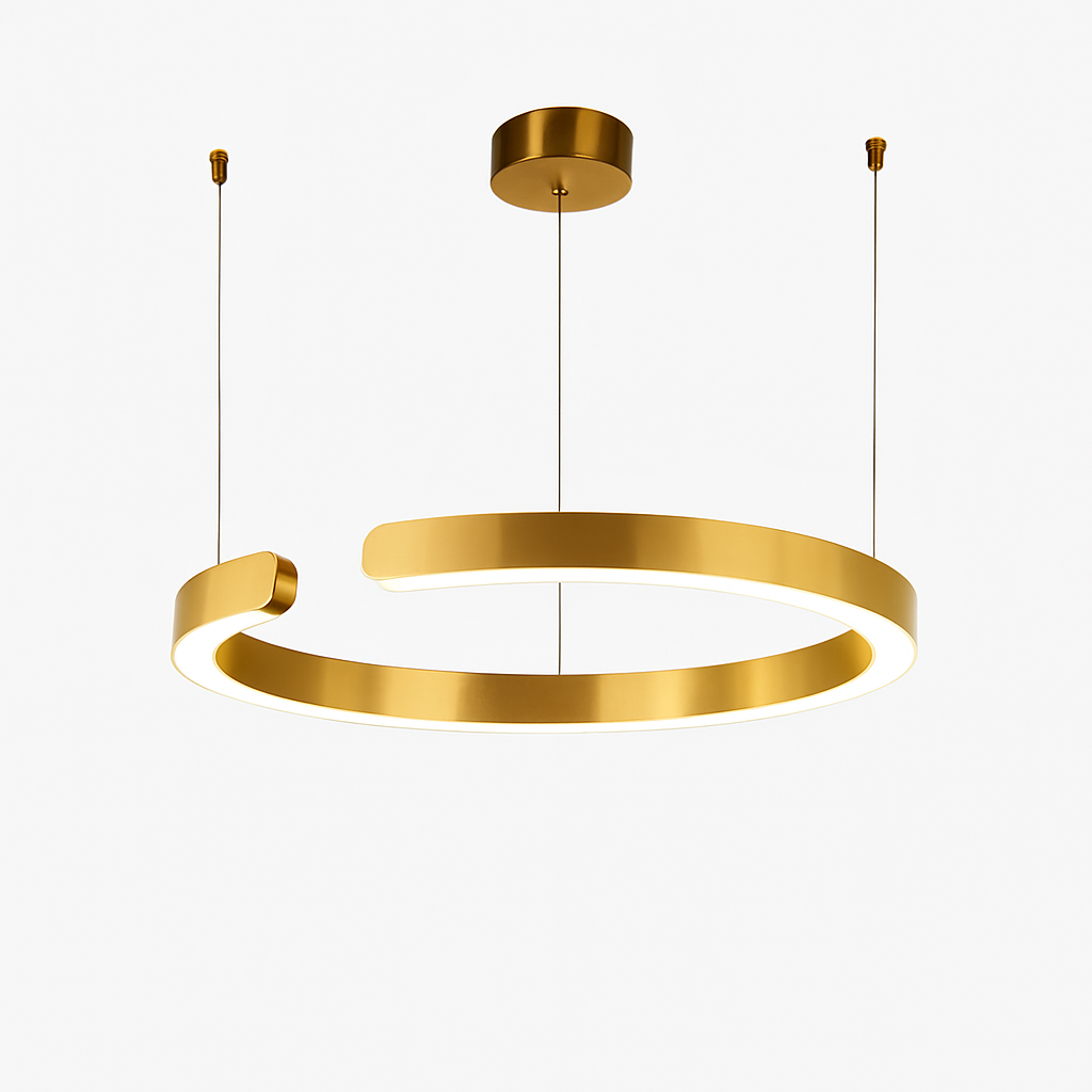 Suspension LED Anneau Design Scandinave Dimmable