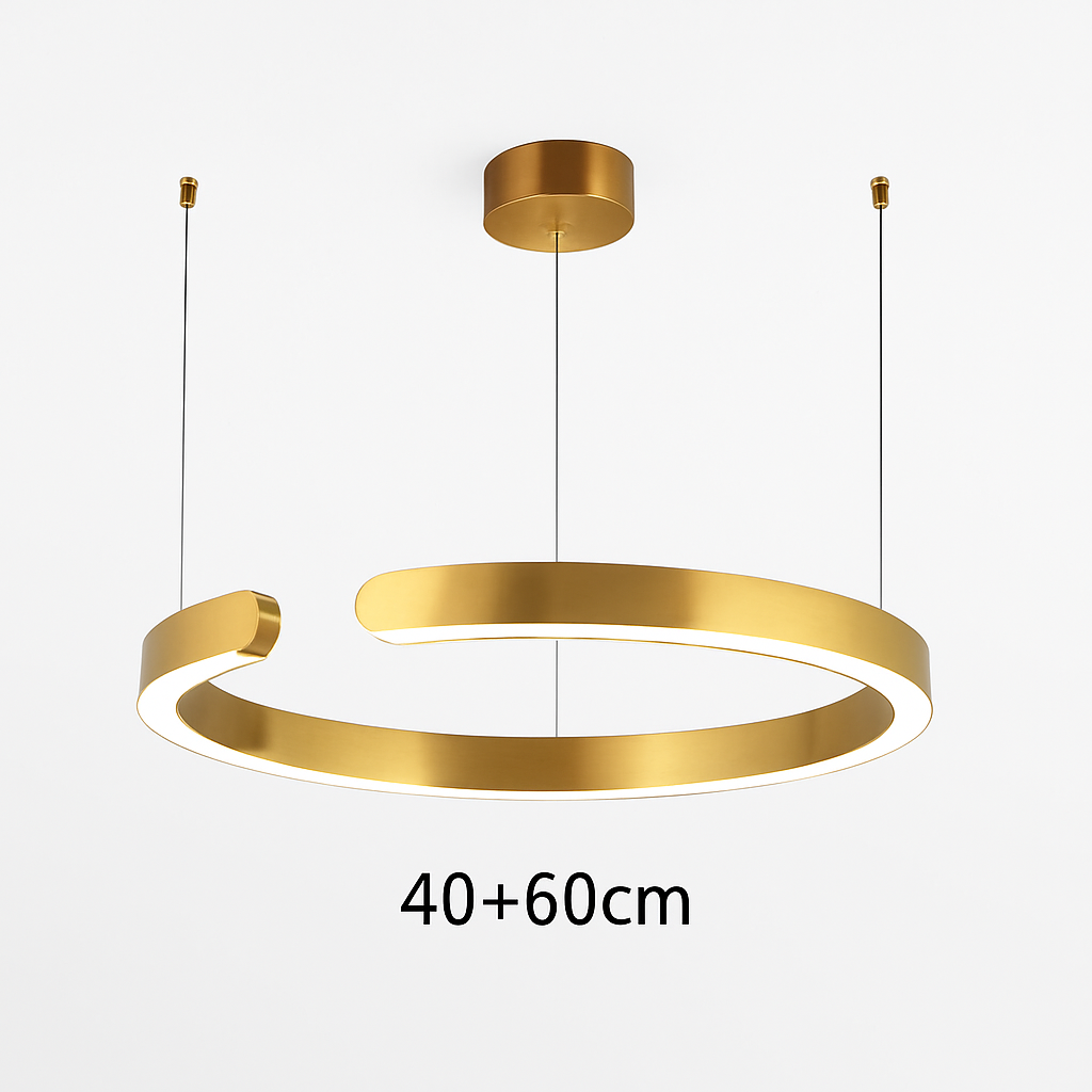 Suspension LED Anneau Design Scandinave Dimmable