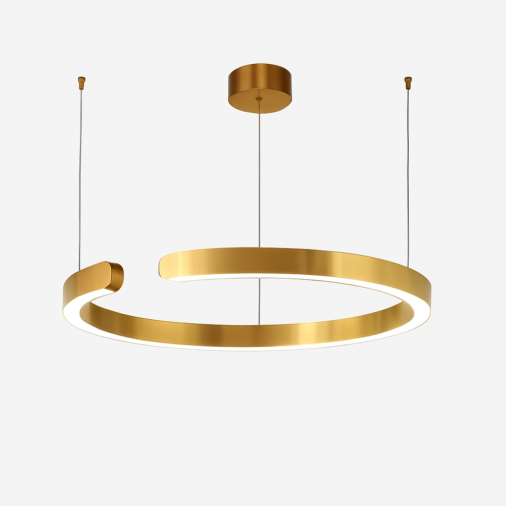 Suspension LED Anneau Design Scandinave Dimmable