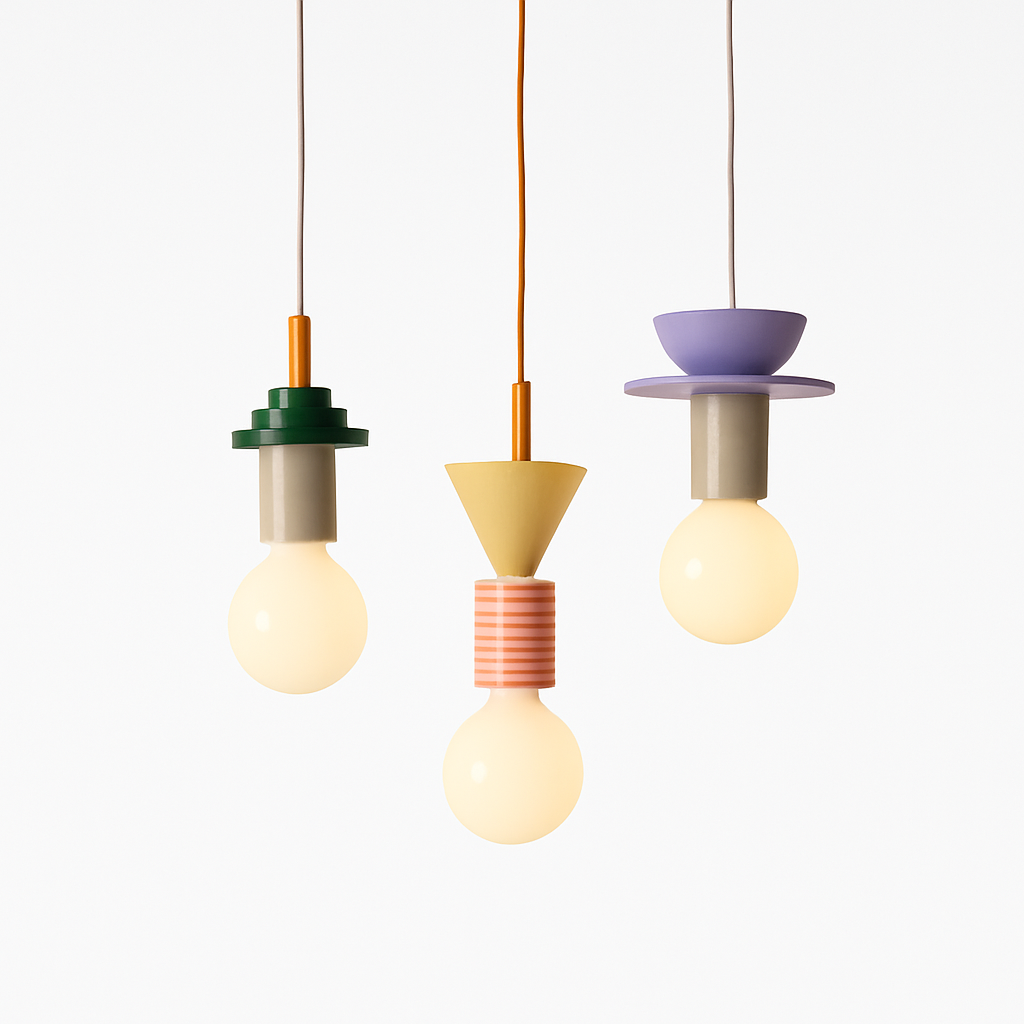 Suspension LED Bois Scandinave Design