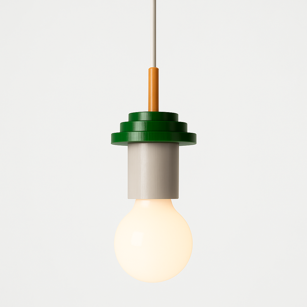 Suspension LED Bois Scandinave Design