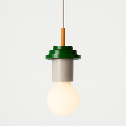 Suspension LED Bois Scandinave Design