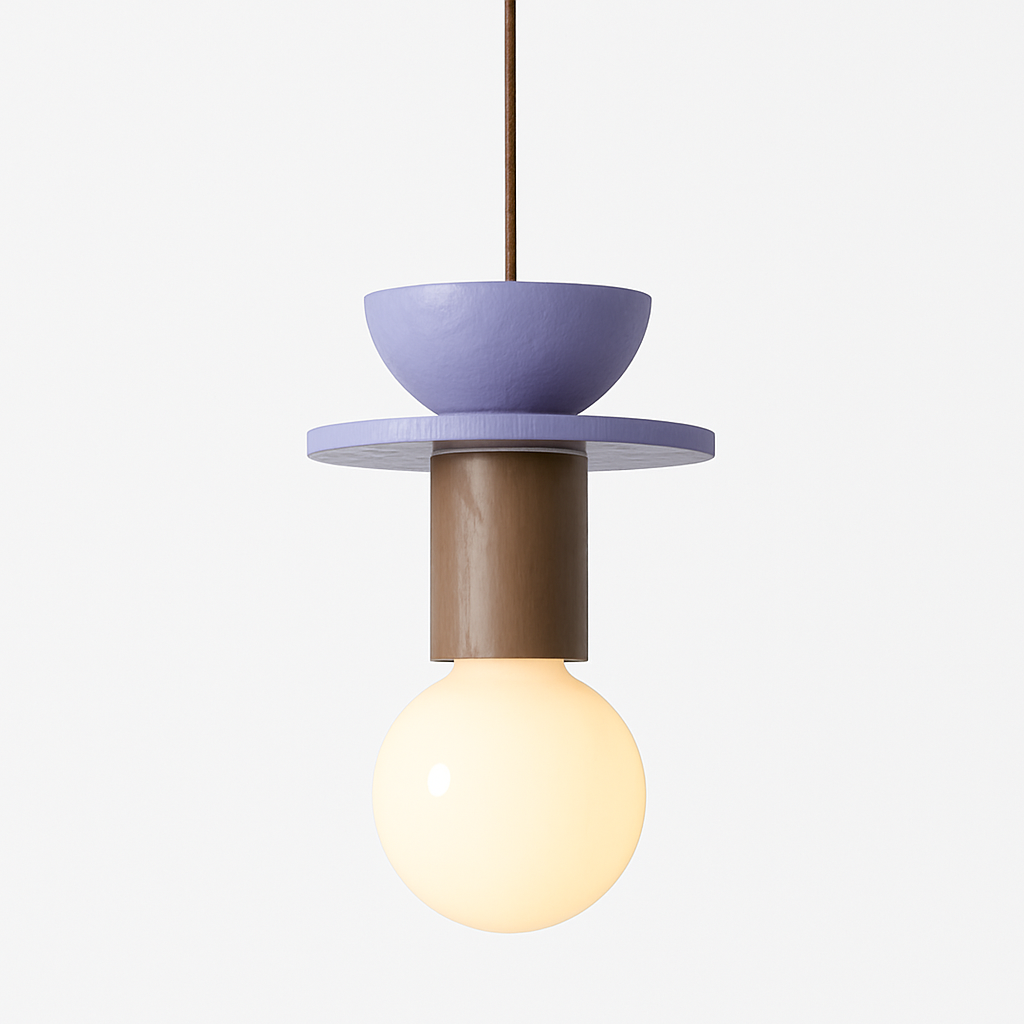 Suspension LED Bois Scandinave Design