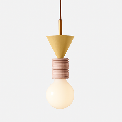 Suspension LED Bois Scandinave Design