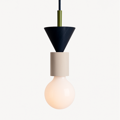 Suspension LED Bois Scandinave Design