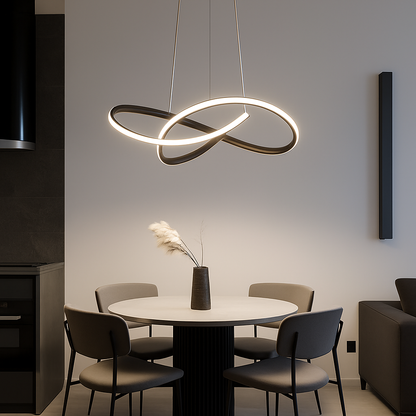 Lustre Design Nordique Moderne - Éclairage LED Polyvalent
