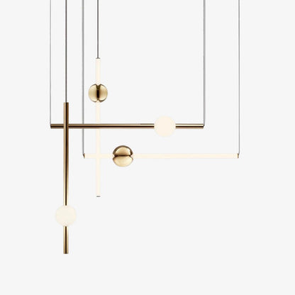 Lustre Design Orion Doré LED