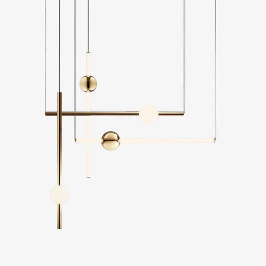 Lustre Design Orion Doré LED