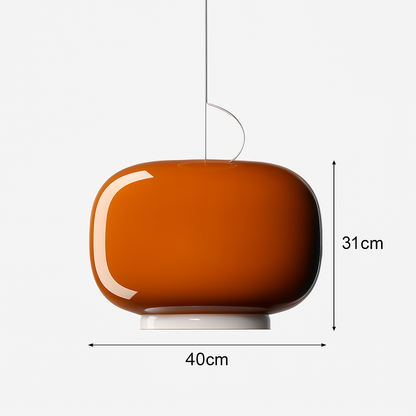 Lustre Design Italien Verre Coloré Winfordo