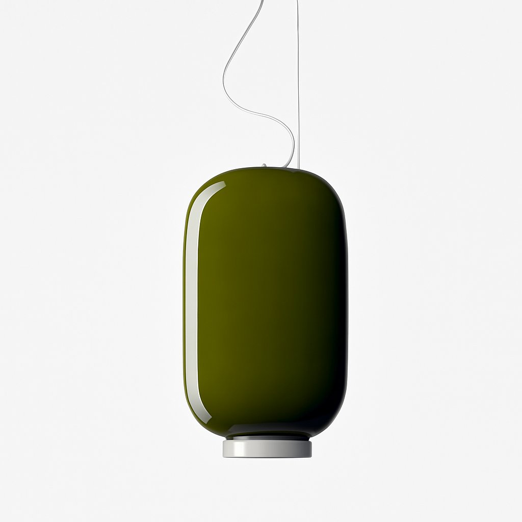 Lustre Design Italien Verre Coloré Winfordo
