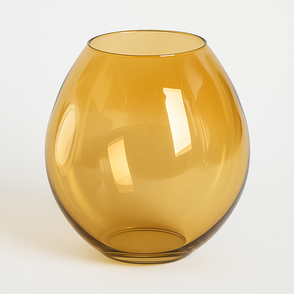 Lustre LED Beans Design Métal & Verre