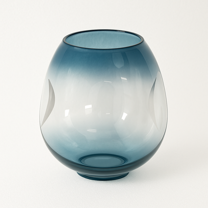 Lustre LED Beans Design Métal & Verre