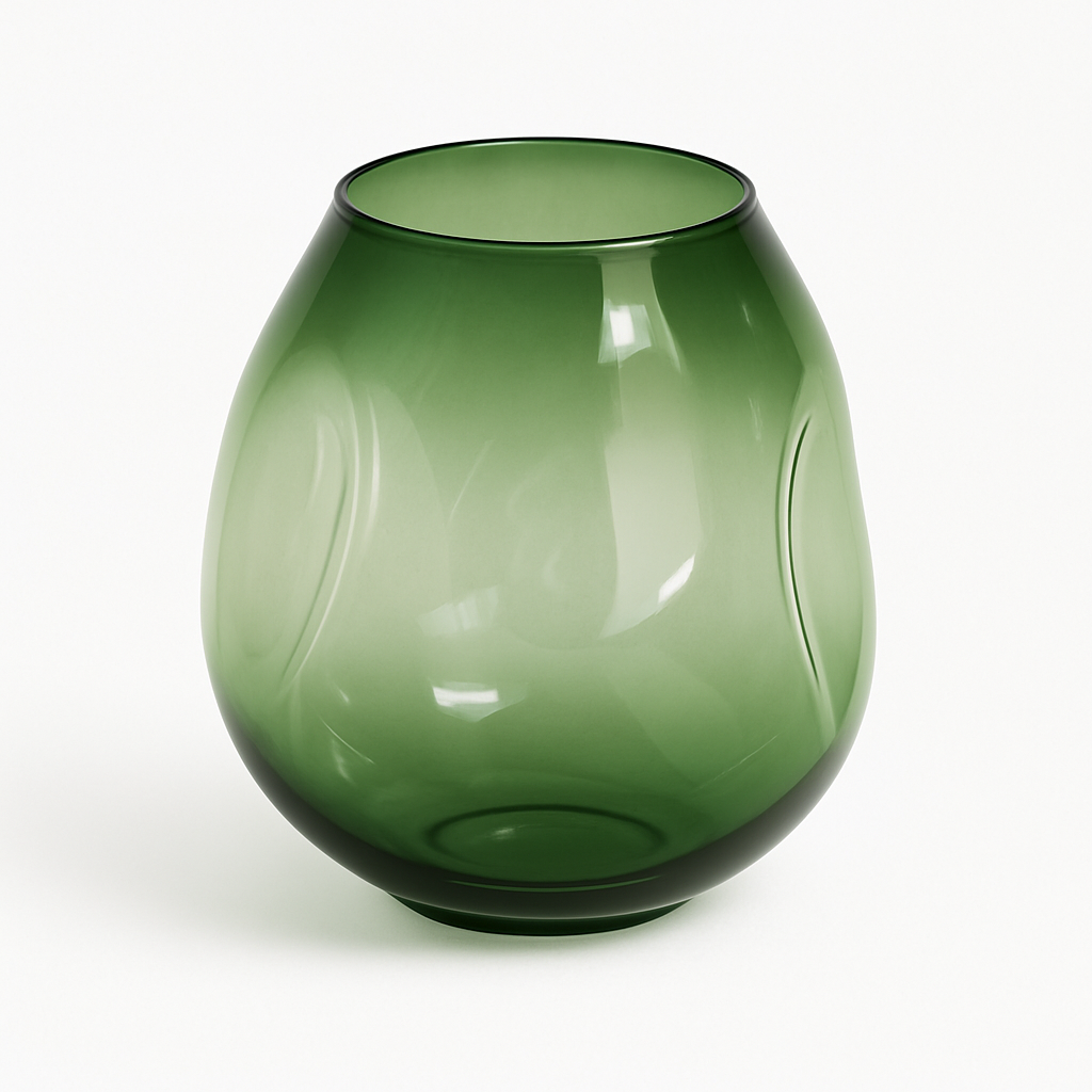 Lustre LED Beans Design Métal & Verre