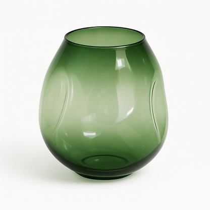 Lustre LED Beans Design Métal & Verre