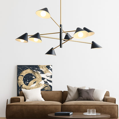 Lustre Design LED Triangle - Style Loft Moderne