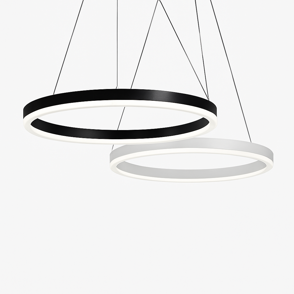Lustre LED Cercle Design Moderne