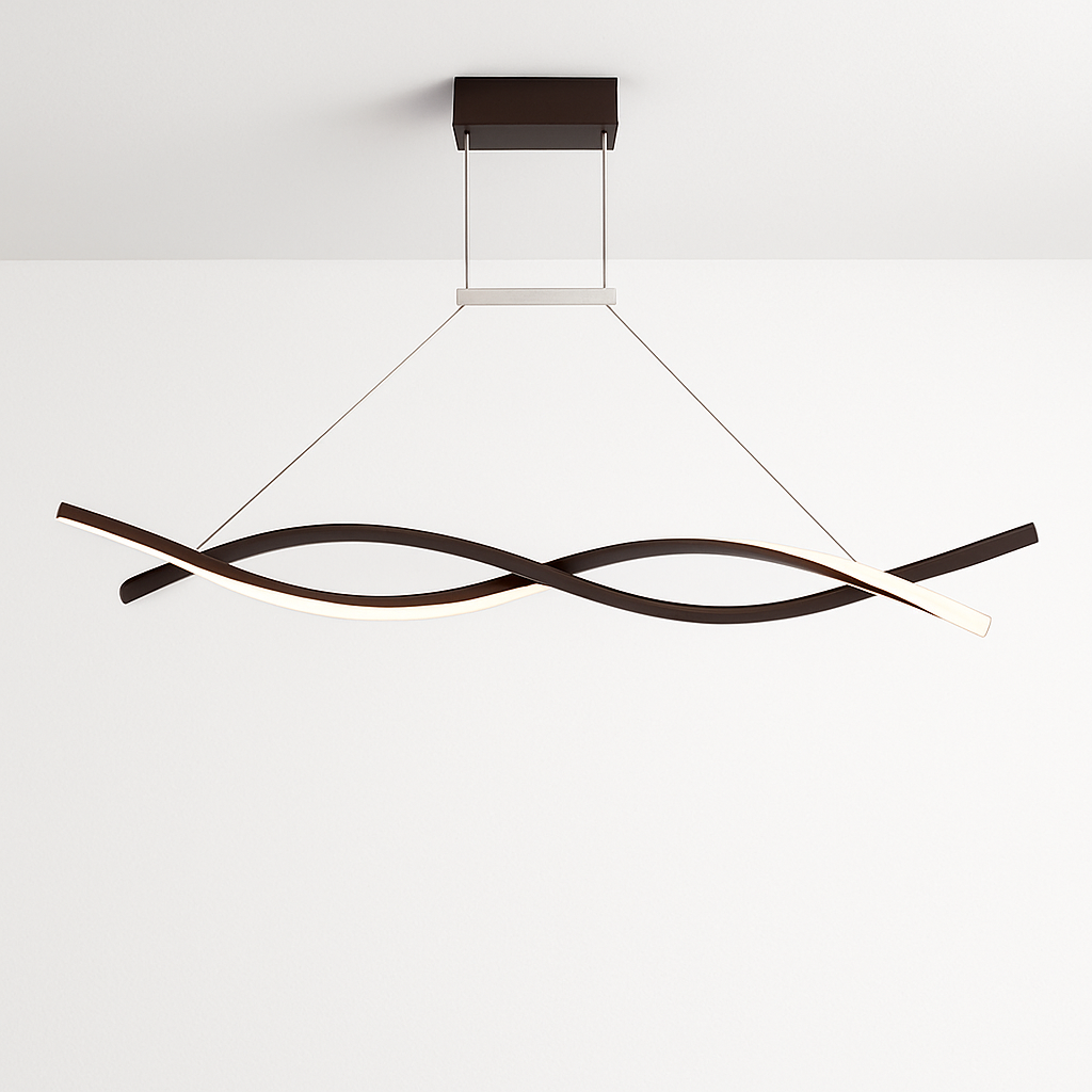 Lustre Design Callan : Vague Lumineuse LED Dimmable
