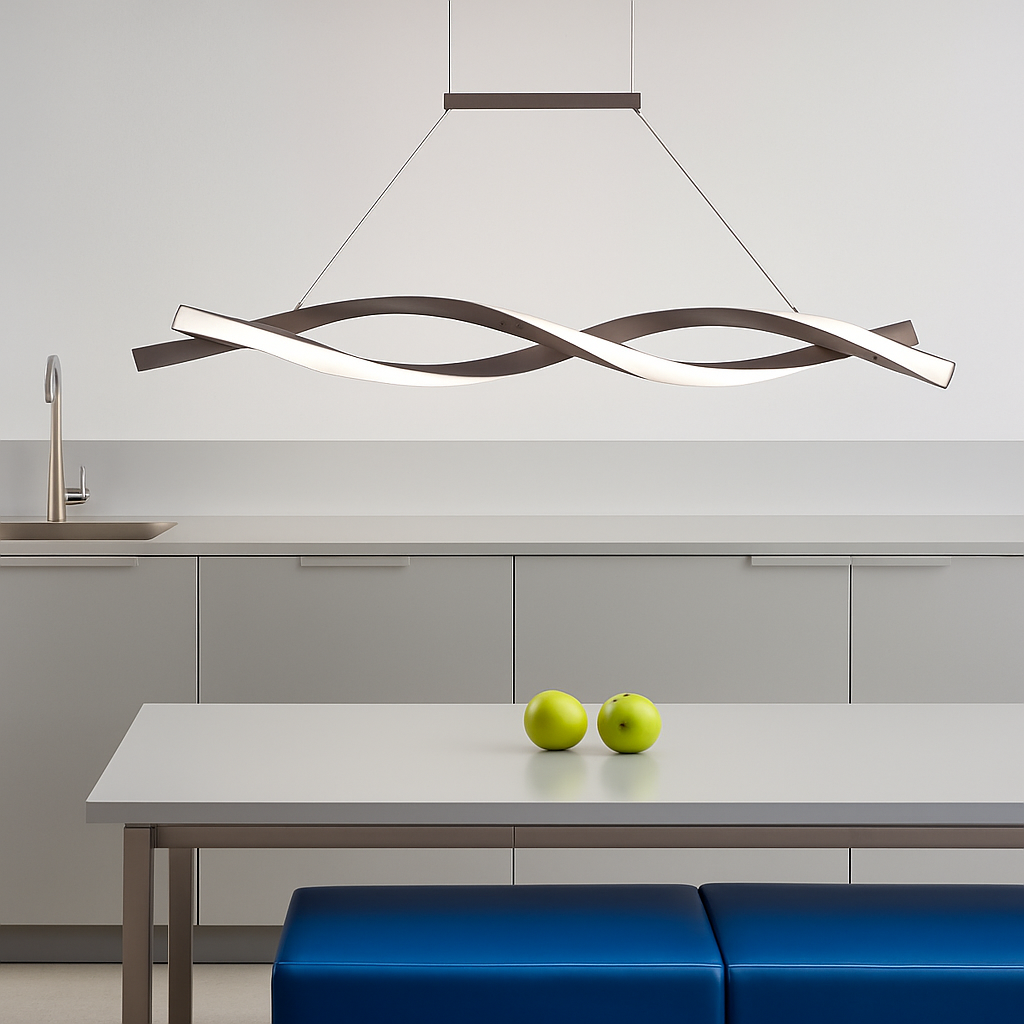 Lustre Design Callan : Vague Lumineuse LED Dimmable