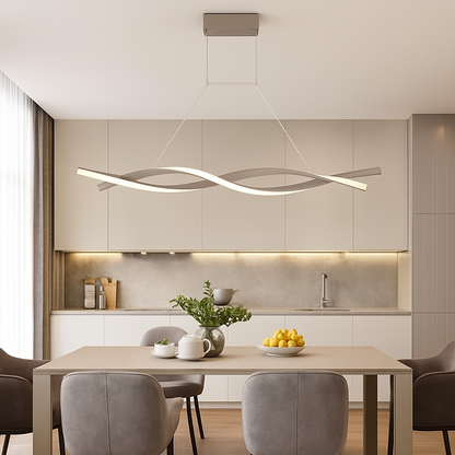 Lustre Design Callan : Vague Lumineuse LED Dimmable
