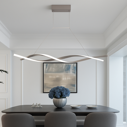 Lustre Design Callan : Vague Lumineuse LED Dimmable