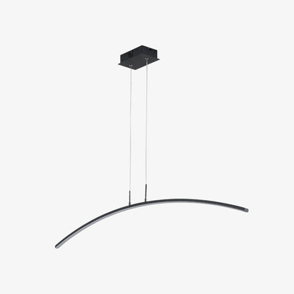 Lustre LED Arc Moderne XXL Blanc/Noir