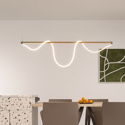Lustre LED Design Moderne Linéaire Gbbmade