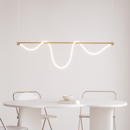 Lustre LED Design Moderne Linéaire Gbbmade
